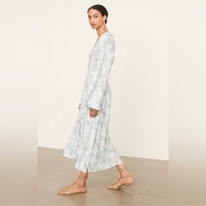 Dahlia Long Sleeve Double V-Neck Dress NWT $425 Size Medium